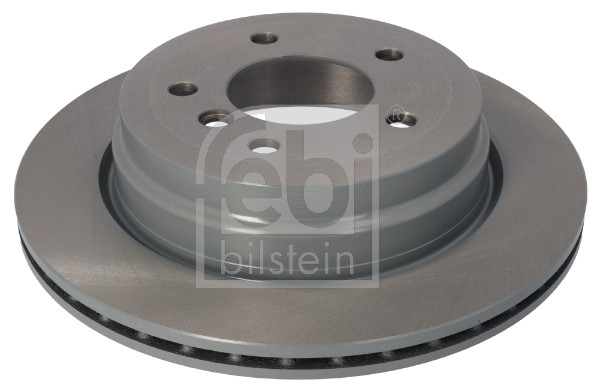 Febi 24475 2x Brake Discs Pair Vented