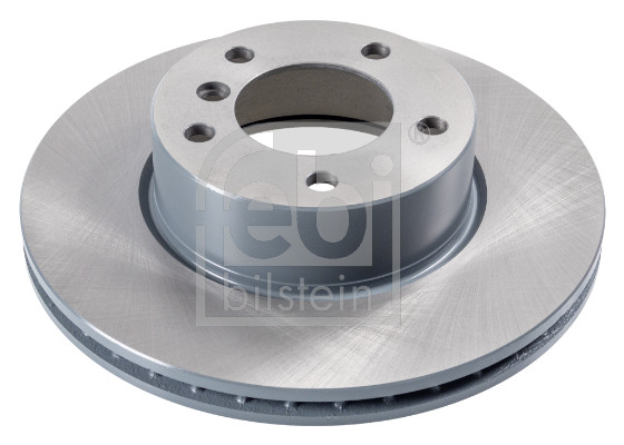 Febi 24468 2x Brake Discs Pair Vented