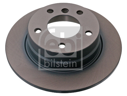 Febi 26134 2x Brake Discs Pair Solid