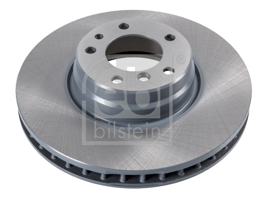 Febi 18553 2x Brake Discs Pair Vented