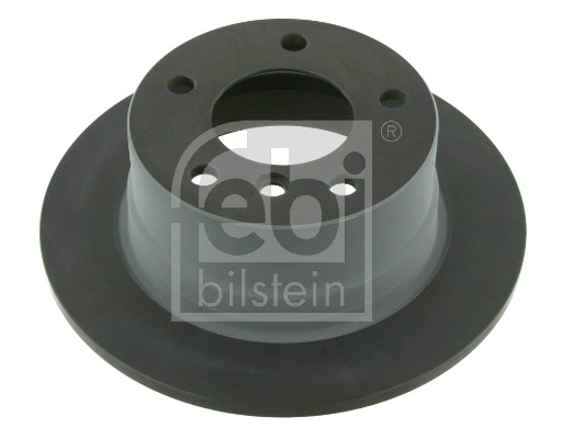 Febi 23555 2x Brake Discs Pair Solid