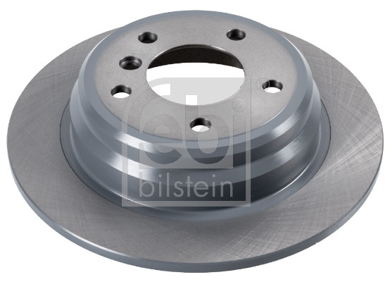 Febi 12325 2x Brake Discs Pair Solid