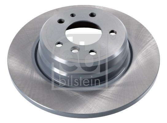 Febi 10755 2x Brake Discs Pair Solid