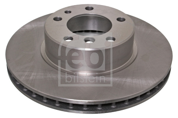 Febi 01714 2x Brake Discs Pair Vented