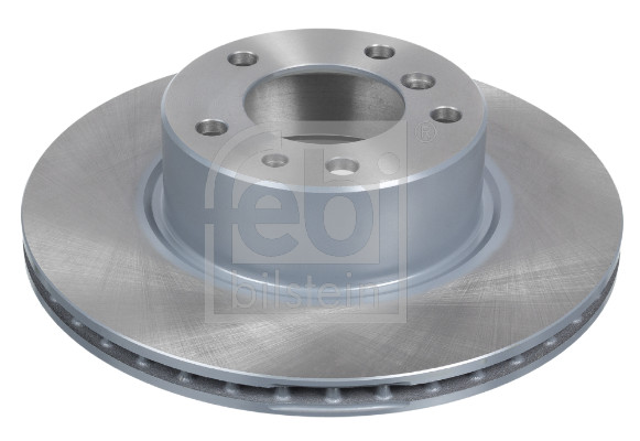 Febi 04438 2x Brake Discs Pair Vented