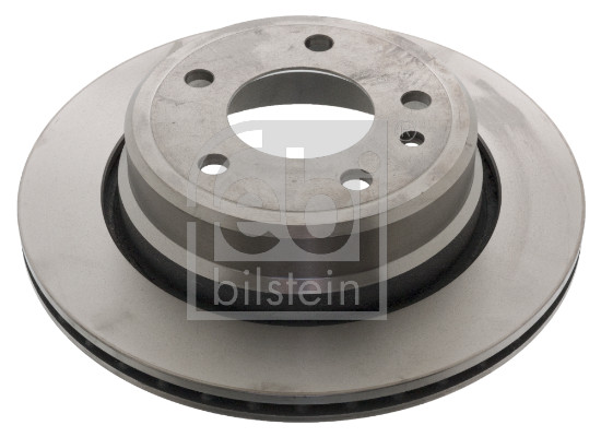 Febi 01721 2x Brake Discs Pair Vented