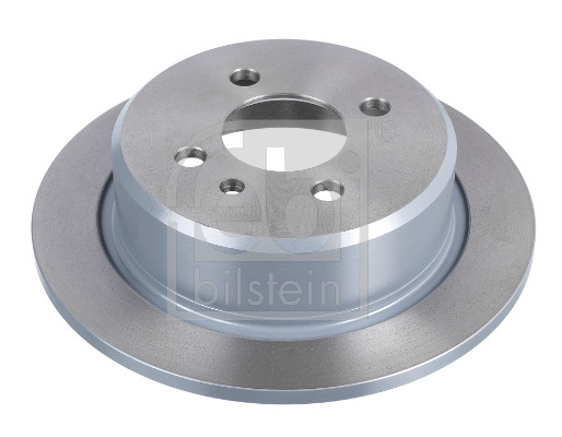 Febi 04091 2x Brake Discs Pair Solid