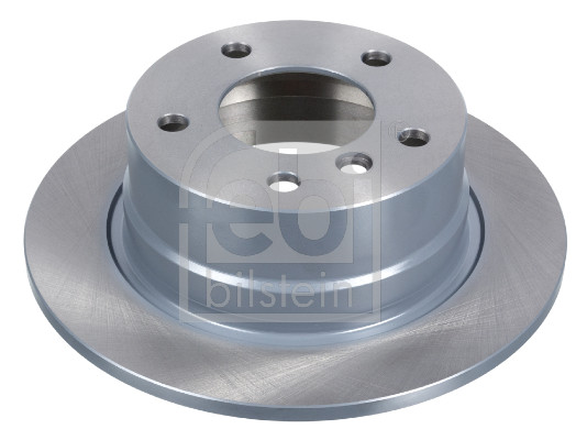 Febi 18630 2x Brake Discs Pair Solid