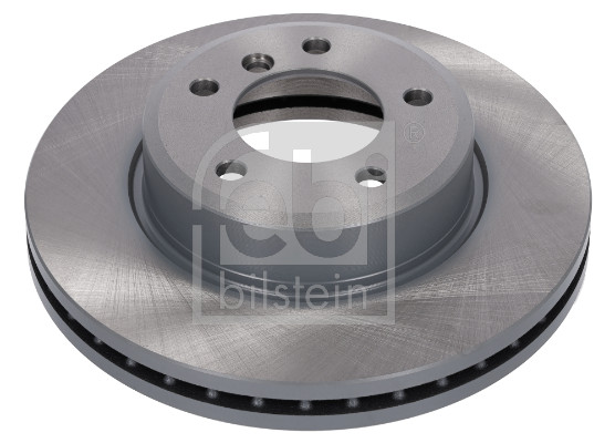 Febi 12323 2x Brake Discs Pair Vented