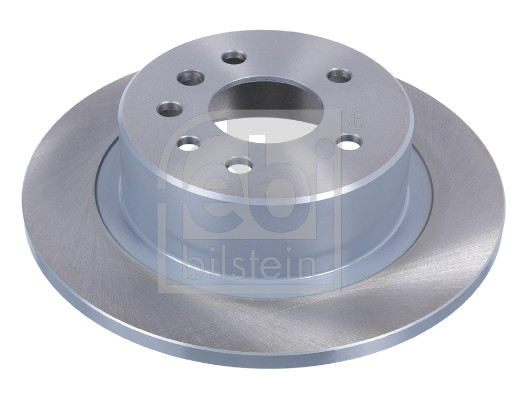 Febi 02552 2x Brake Discs Pair Solid