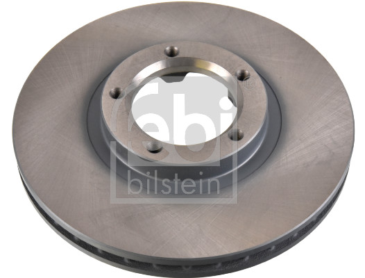 Febi 05647 2x Brake Discs Pair Vented