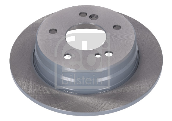 Febi 08138 2x Brake Discs Pair Solid