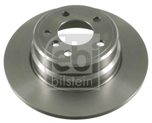 Febi 21178 2x Brake Discs Pair Solid