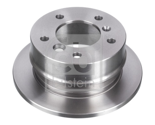 Febi 09102 2x Brake Discs Pair Solid