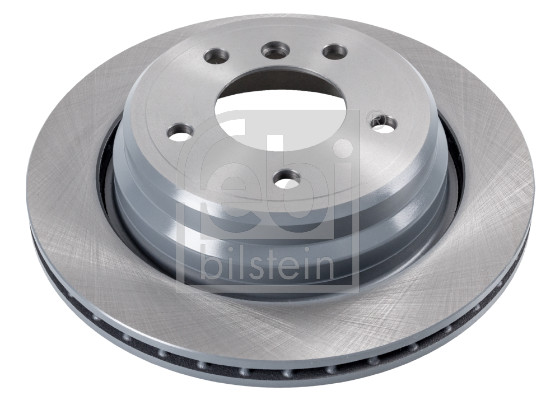 Febi 17162 2x Brake Discs Pair Vented