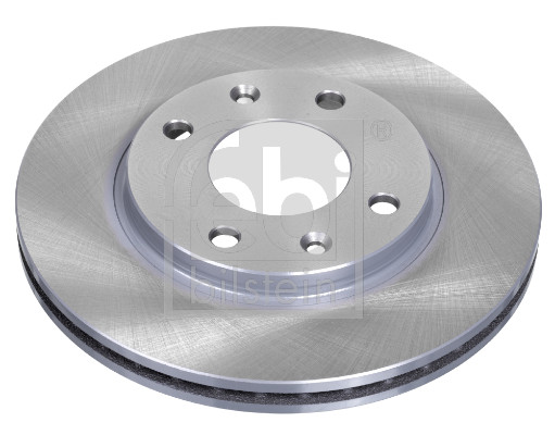 Febi 10316 2x Brake Discs Pair Vented