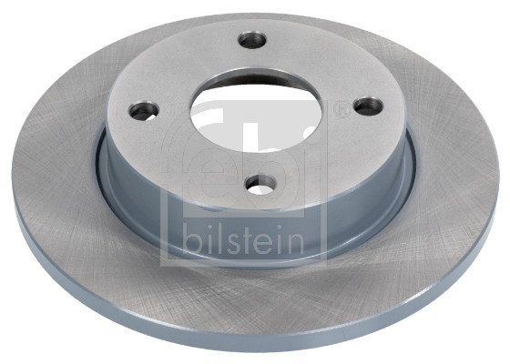 Febi 10518 2x Brake Discs Pair Solid