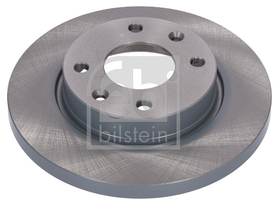 Febi 11105 2x Brake Discs Pair Solid