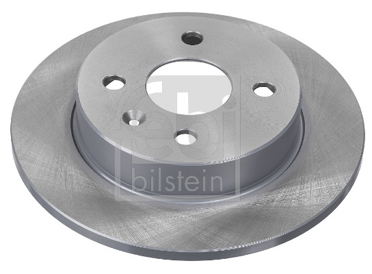 Febi 17212 2x Brake Discs Pair Solid