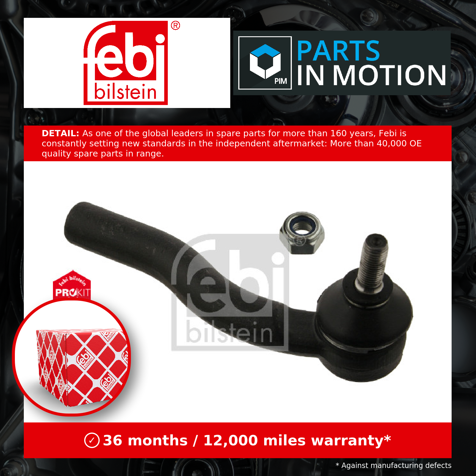 Febi Tie / Track Rod End Right 22909 [PM494020]