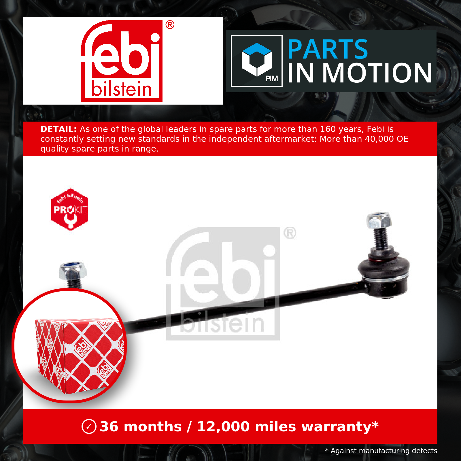 Febi Anti Roll Bar Link Front Left or Right 30924 [PM495191]