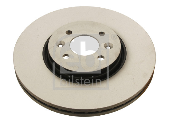 Febi 30697 2x Brake Discs Pair Vented