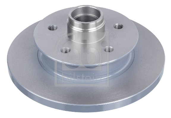 Febi 02583 2x Brake Discs Pair Solid