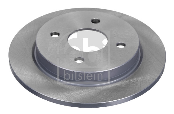 Febi 05652 2x Brake Discs Pair Solid