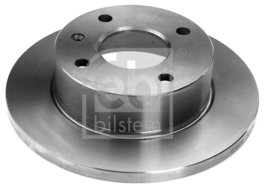 Febi 05667 2x Brake Discs Pair Solid