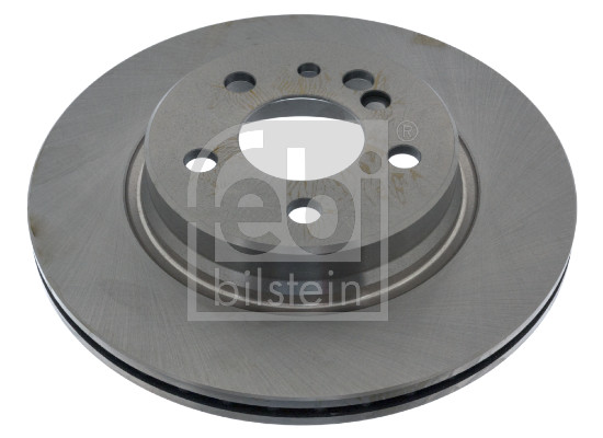 Febi 08130 2x Brake Discs Pair Vented