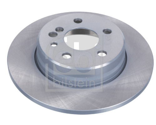 Febi 08131 2x Brake Discs Pair Solid