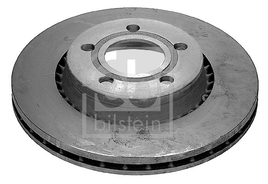 Febi 08359 2x Brake Discs Pair Vented