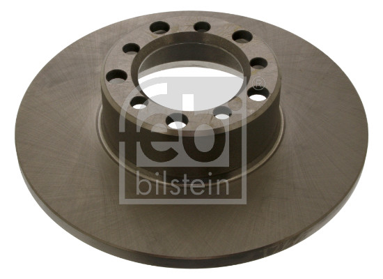 Febi 08505 2x Brake Discs Pair Solid