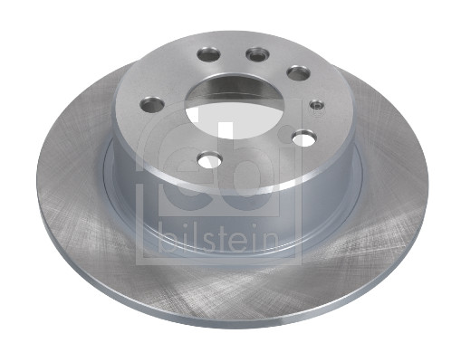 Febi 08506 2x Brake Discs Pair Solid