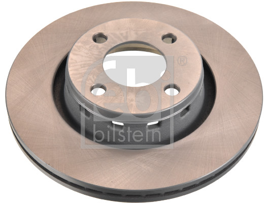 Febi 08573 2x Brake Discs Pair Vented
