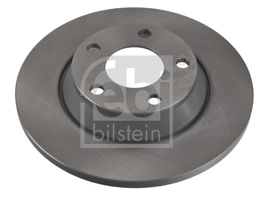 Febi 08594 2x Brake Discs Pair Solid
