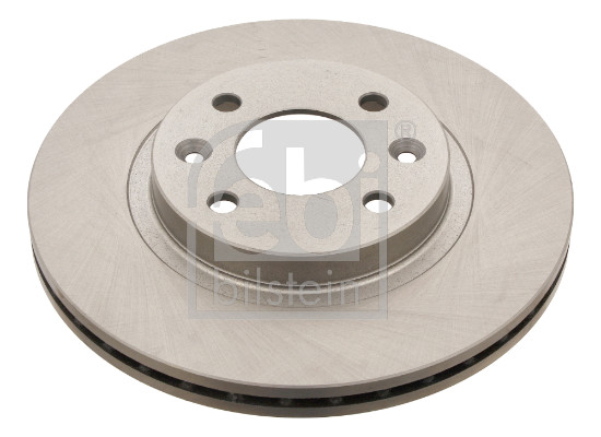 Febi 09073 2x Brake Discs Pair Vented