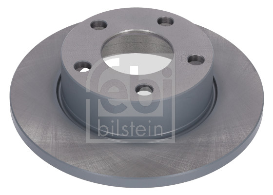 Febi 09077 2x Brake Discs Pair Solid
