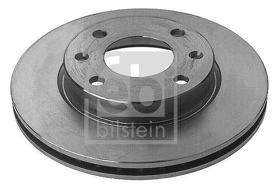 Febi 10315 2x Brake Discs Pair Vented