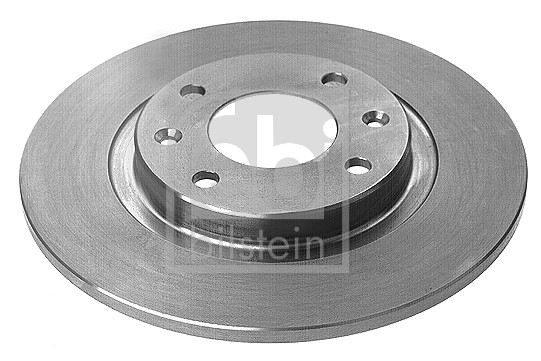 Febi 10317 2x Brake Discs Pair Solid