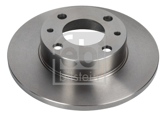 Febi 10616 2x Brake Discs Pair Solid