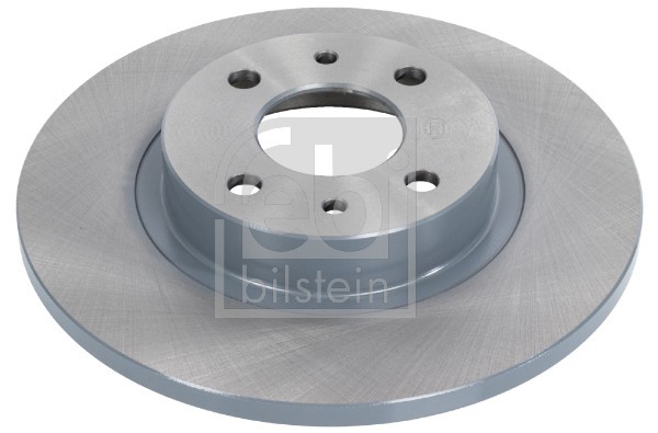 Febi 10618 2x Brake Discs Pair Solid