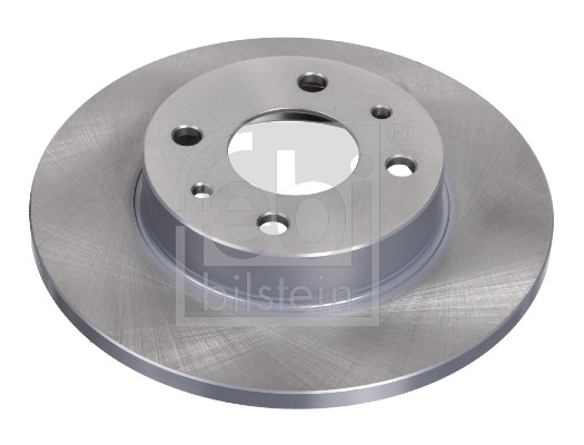 Febi 10619 2x Brake Discs Pair Solid