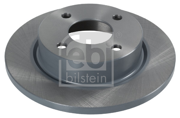 Febi 10630 2x Brake Discs Pair Solid