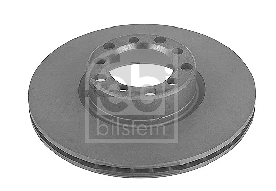 Febi 10680 2x Brake Discs Pair Vented