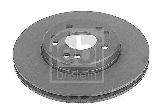 Febi 10683 2x Brake Discs Pair Vented