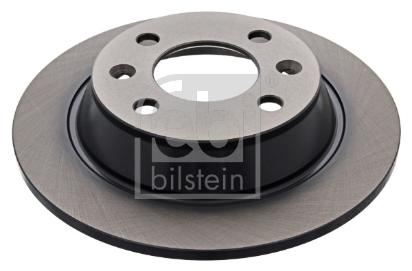 Febi 10789 2x Brake Discs Pair Solid