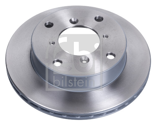 Febi 10867 2x Brake Discs Pair Vented