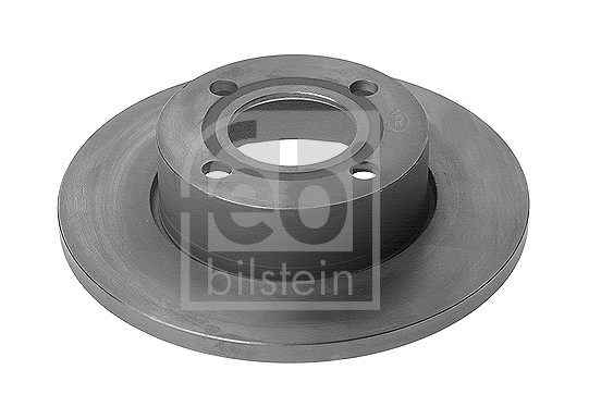 Febi 10915 2x Brake Discs Pair Solid