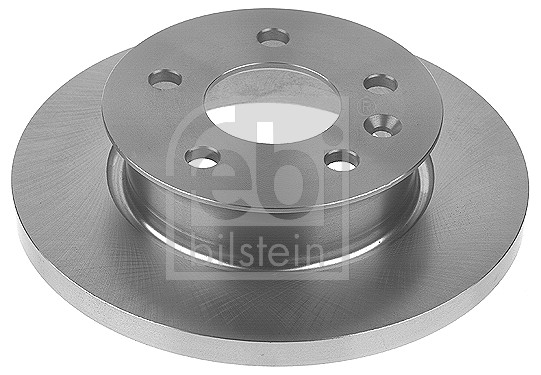 Febi 11389 2x Brake Discs Pair Solid